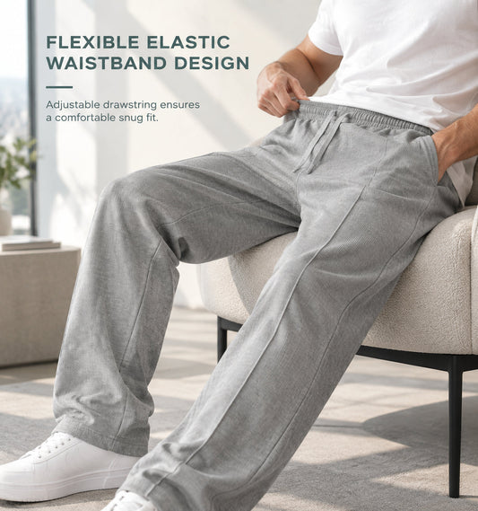 👖Men's Drawstring Pants – Easy Fit & Everyday Comfort ✨